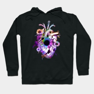 Floral heart 18 Hoodie